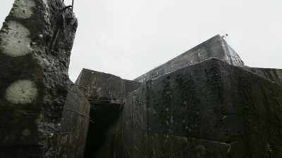 It has that thick, permanent,
evil, mysterious look. - Secret Nazi Ruins