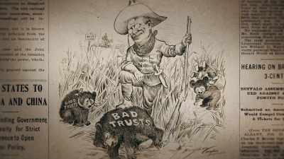 It is the first
time that a company - Theodore Roosevelt