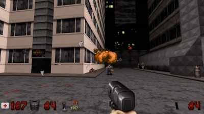 It was the first time in a
first person action game that - FPS: First Person Shooter
