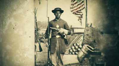 It was the first time
that an American president - Abraham Lincoln