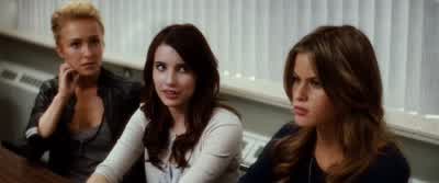 It was the killer's voice From StabOr I mean you know from your life - Scream 4