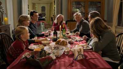 It was the least
I could do. (chuckles) - Grounded for Christmas