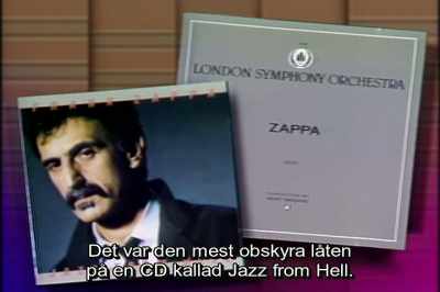 It was the most obscure track on a CD
called Jazz from Hell. - Eat That Question