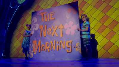 'It is the next morning, - The SpongeBob Musical: Live on Stage!