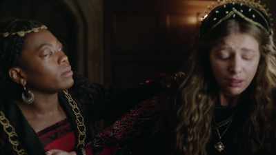 It is the plague, the sweating plague.
Help me, Jesus. - The Spanish Princess