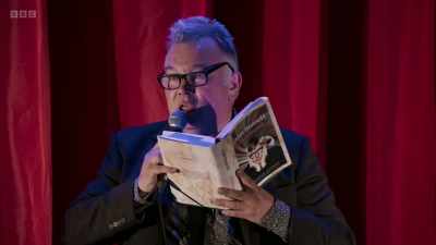 "It was then that a crestfallen
Nora had to admit the facts. - Stewart Lee: Tornado