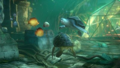 It was then my leap of death. - A Turtle's Tale 2: Sammy's Escape from Paradise