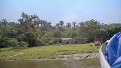IT THREATENS TO FLOOD
THEIR HOMES, - Lost Cities of the Amazon