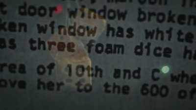 It had three foam dice hanging
from the rearview mirror. - Confronting a Serial Killer