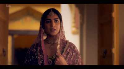 It is time for Agastya's
first taste of solid food. - Beecham House