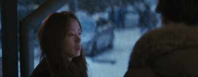 It has to stop snowing first,
so they don't know yet. - A Man and a Woman