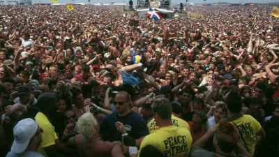 It was too many people
for what the facilities - Woodstock 99: Peace Love and Rage