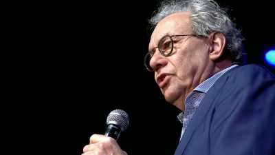 It took a while, but it said, - Lewis Black: Thanks for Risking Your Life