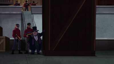 It took considerable skill
and coin to steal it. - Batman vs Teenage Mutant Ninja Turtles