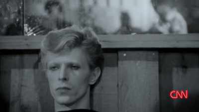 It took him minutes.
David bowie's back there - Luther: Never Too Much
