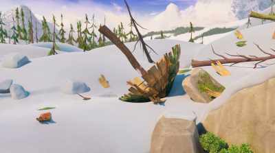 It took us all spring
to build that summer habitat! - The Ice Age Adventures of Buck Wild