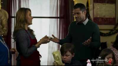 It was touch-and-go there
for a little while, - Christmas Wishes & Mistletoe Kisses