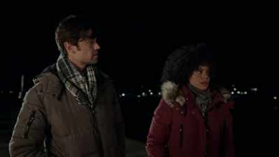 It was tough breakup,
but in the end, it was-- - Christmas on Mistletoe Lake