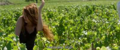 It turns me on.
That's for "shut up." - Back to Burgundy