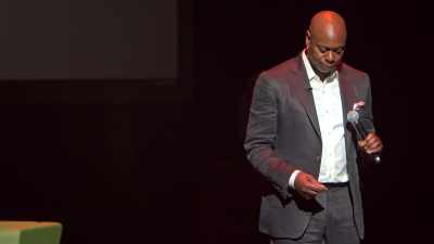 It was two teachers: - Dave Chappelle: What's in a Name?