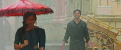 It is unfair to bring me so far
and drench me in rain! - Sita Ramam
