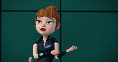 It is very amusing, like cartoon squirrel. - Spy Kids: Mission Critical