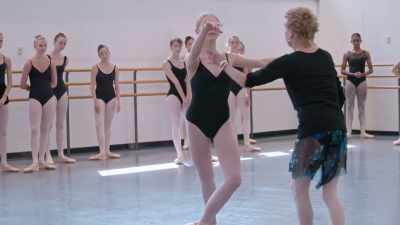  It is very hard,
and it takes determination. - On Pointe