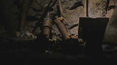 It was very hard to mine - Mysteries of the Abandoned