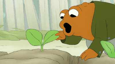 It is very nice to meet you, tiny garden. - Frog and Toad