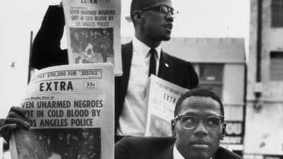 It was very tense out there. - A Choice of Weapons: Inspired by Gordon Parks