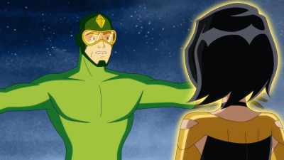 It wants to destroy us
and everything we love. - Kite Man: Hell Yeah!