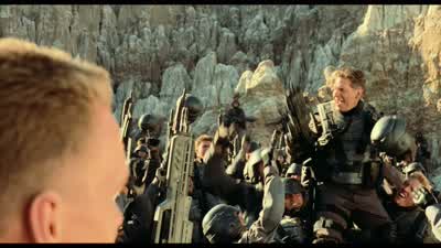 It was a drill instructor named Zim who captured a Brain. - Starship Troopers