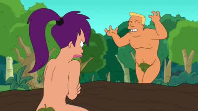 It was just after we crashed. - Futurama