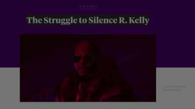 It was, "Let's get him
off Atlanta radio." - Surviving R. Kelly