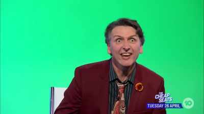 It was, like, just going... (GRUNTS)
CHRIS: So... - Would I Lie to You?