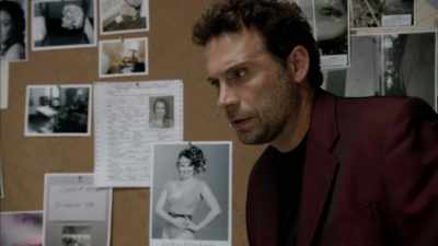 IT WAS OUR KILLER.
HE'S LOOKING FOR MALLORY, TOO. - Wicked City
