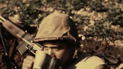 IT WAS THE PRETTIEST
FOAM YOU EVER SAW. - The Pacific War in Color