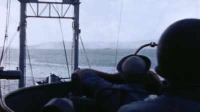 IT WAS TWO OR THREE MILES AWAY, - The Pacific War in Color