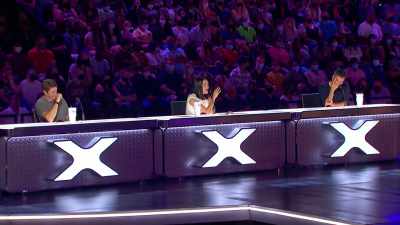 It was--
[wheezes] - America's Got Talent: Extreme