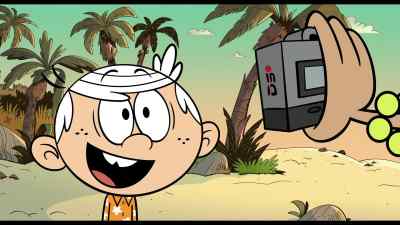 It washed up on shore. I
also found cargo shorts. - No Time to Spy: A Loud House Movie