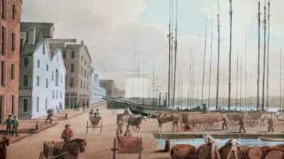 It wasn't a teeming
metropolis like London, - Benjamin Franklin