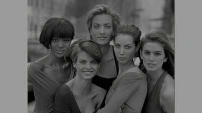 It wasn't about the hair and the makeup. - The Super Models