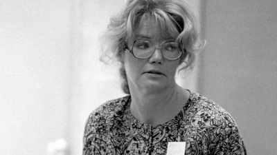 It wasn't easy for her
to cope - Raise Hell: The Life & Times of Molly Ivins