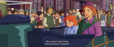 It wasn't easy for me
to be Colonel Amano's daughter. - The Glassworker