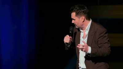 It wasn't hit hard enough,
and it was thrown into the corner. - Jim Jefferies: High n' Dry