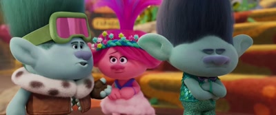 It wasn't until I heard about
you saving the world - Trolls Band Together