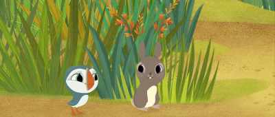 It wasn't just me.
Isabelle was amazing, too. - Puffin Rock and the New Friends