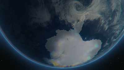 It wasn't until our planet
developed an ozone layer, - Cosmos: Possible Worlds