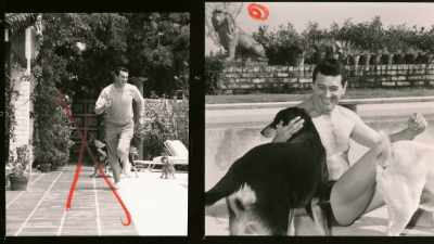 It wasn't stiff.
And that's how he was. - Rock Hudson: All That Heaven Allowed