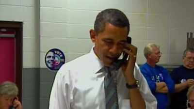 It wasn't unexpected
at that point - Obama: In Pursuit of a More Perfect Union